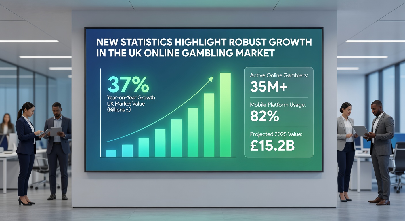 Graph illustrating rising remote gambling revenue alongside new UKGC stake limits and tax icons, highlighting 2026 reform impacts