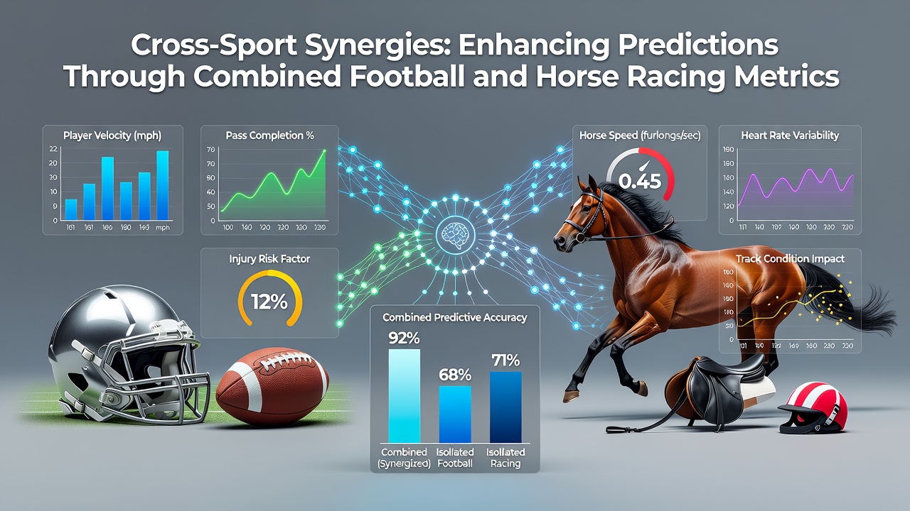 Visual representation of machine learning models integrating football tracking data with horse racing sectional times