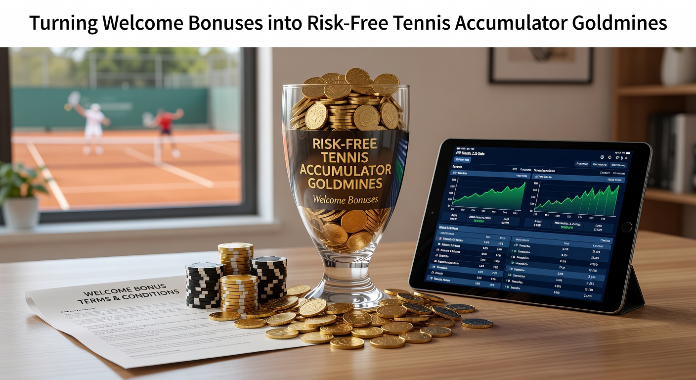 Tennis player serving on clay court during a high-stakes match, highlighting accumulator betting opportunities